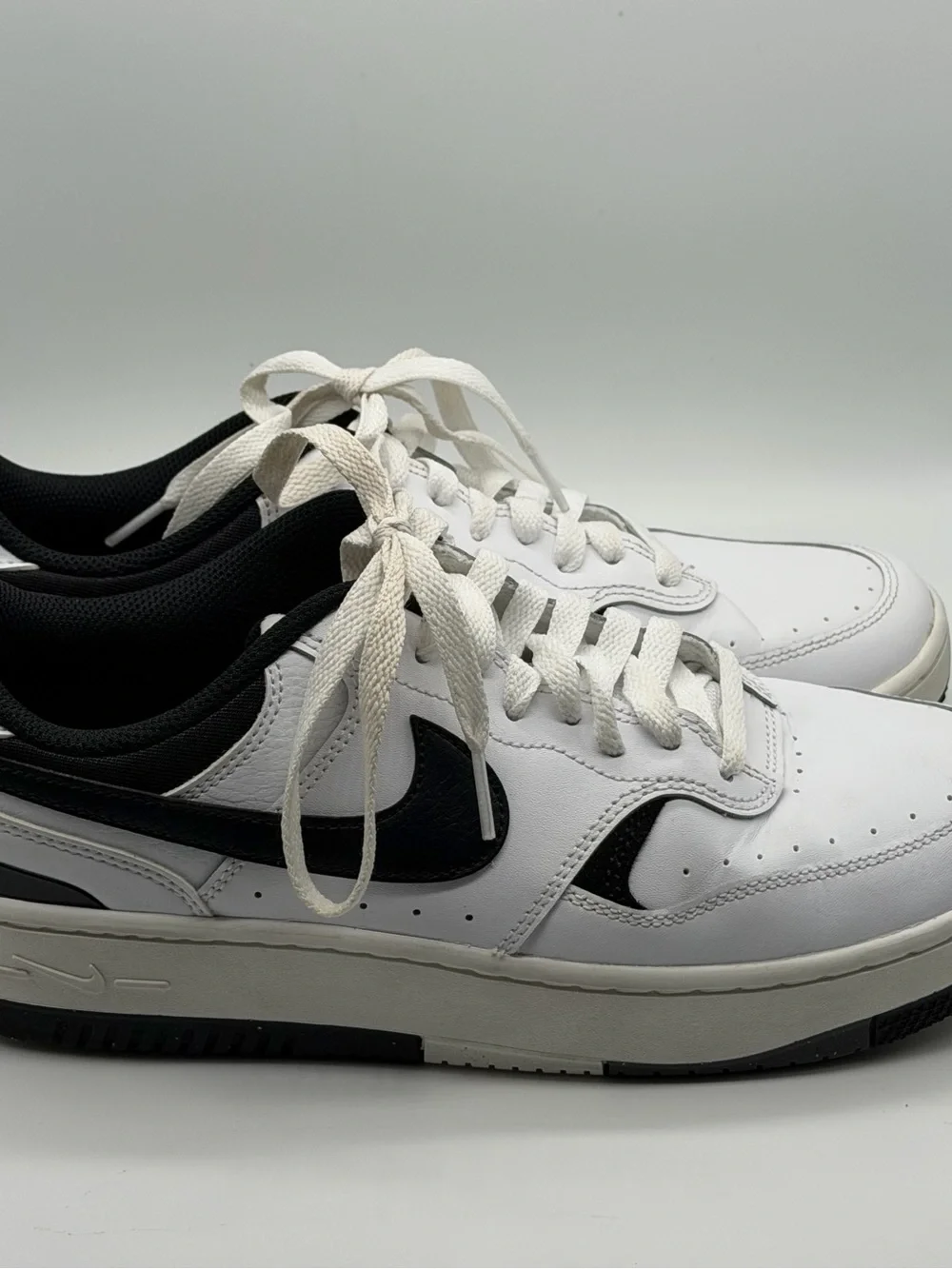 Nike Black and White Low-Top Sneakers
